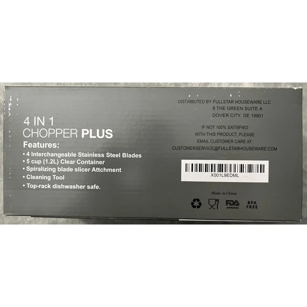 Fullstar Kitchen Innovation Chopper Plus 4 in 1 TF1096C-8